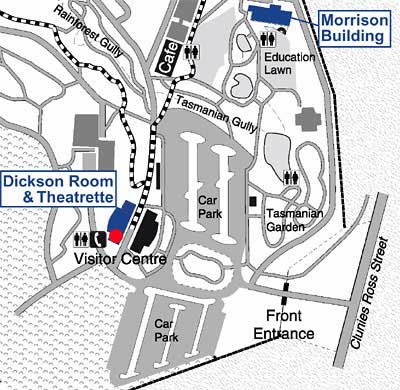 Brittle Gum Lawn map