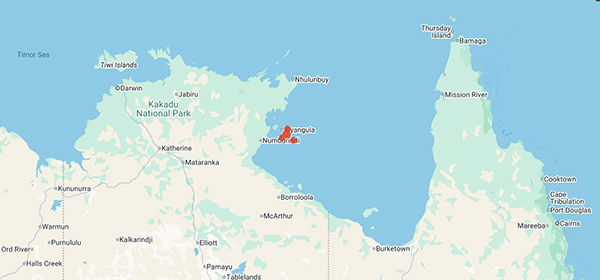 collecting locality map for 'Wilkins, G.H.'