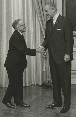 William Hartley, US President L.B.J. 